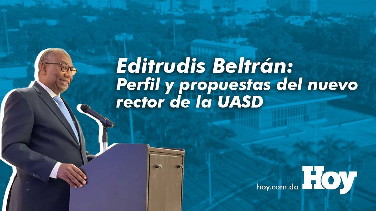 Editrudis Beltrán: Perfil y propuestas del nuevo rector de la UASD