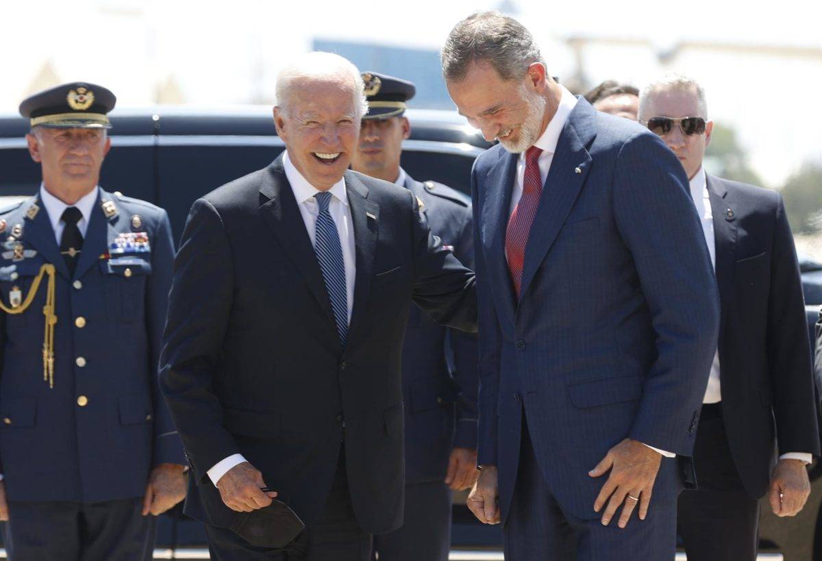 El rey Felipe VI recibe a Biden en Madrid para la cumbre de la OTAN    