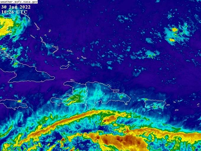 Potencial ciclón tropical #2 estará transitando muy al sur de RD
