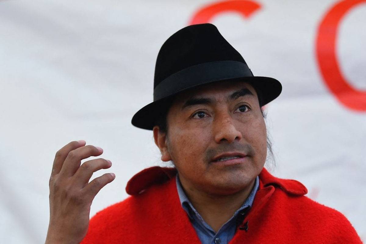 ¿Quién es Leonidas Iza, líder indígena detenido por protestas en Ecuador?