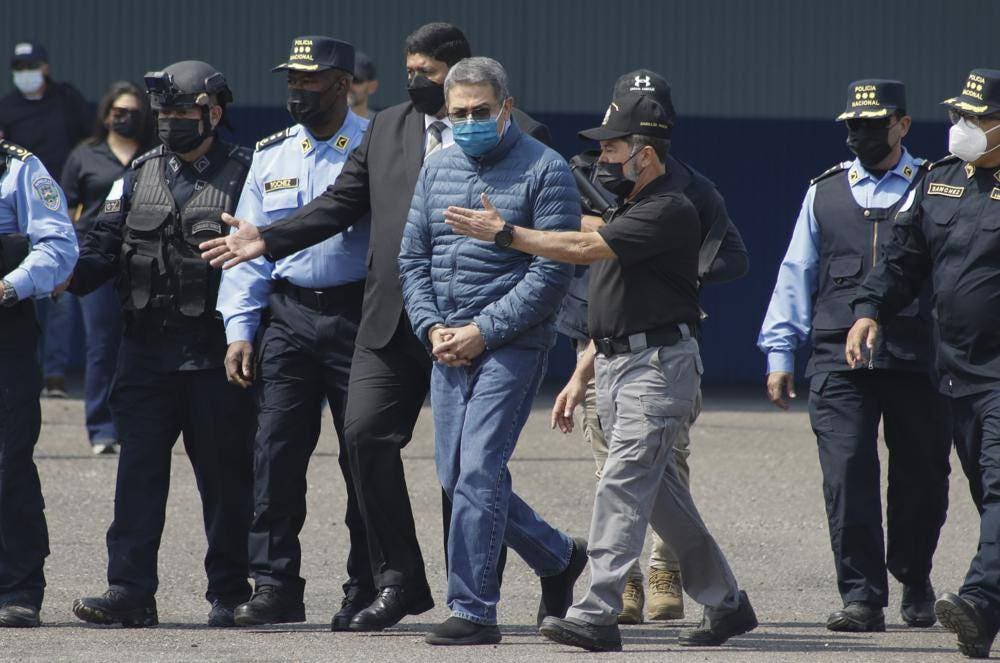 Pruebas contra expresidente hondureño serán confidenciales