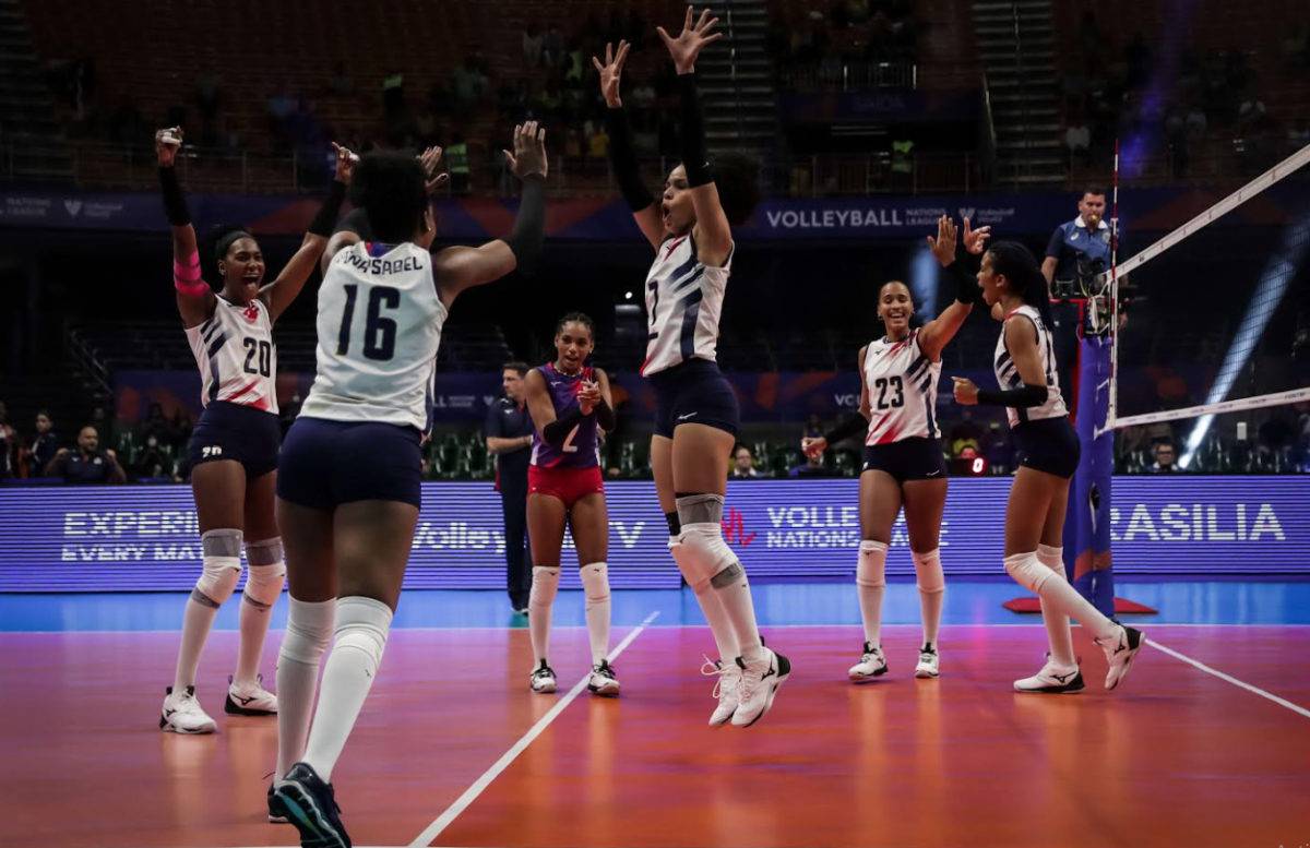 Voleibol RD vence a Corea y consigue primer triunfo en Liga de Naciones