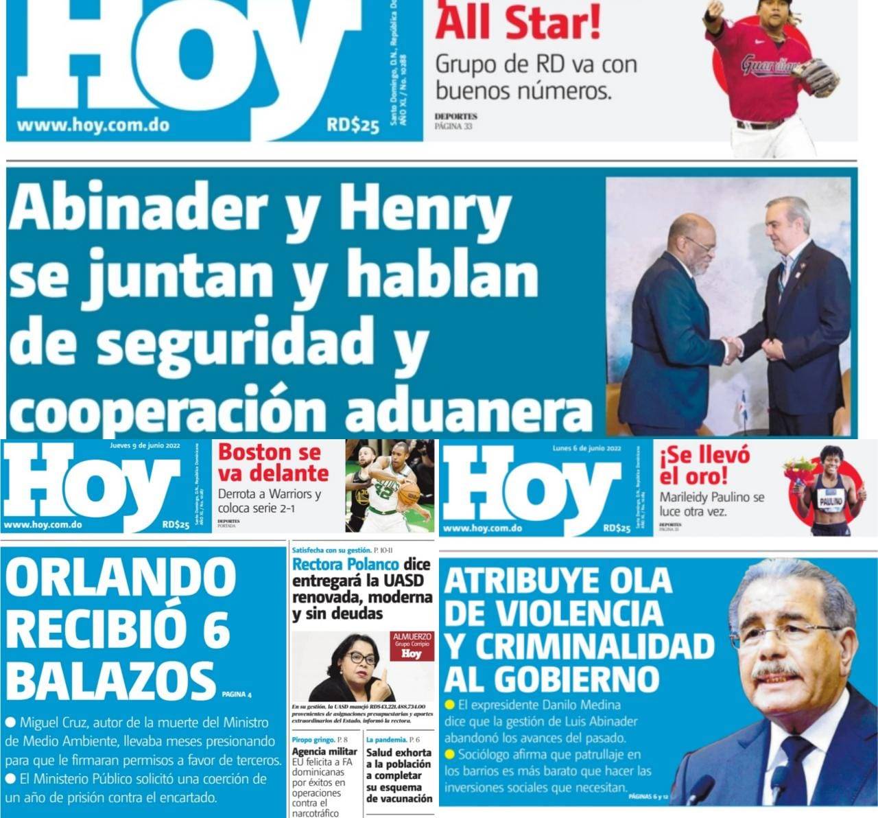 Ediciones impresas HOY: Orlando Jorge Mera deja un legado de respeto en política