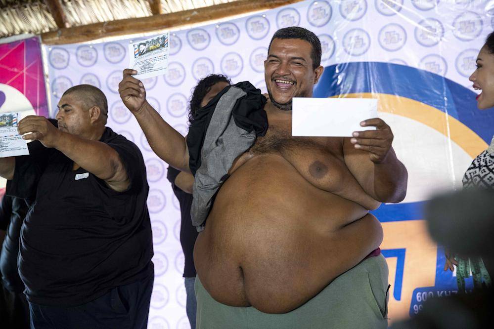 Hombre con barriga de 144 centímetros gana concurso de gordos en Nicaragua