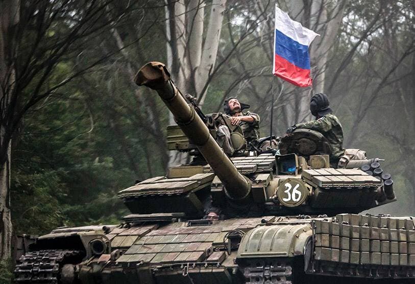 Tropas rusas avanzan a Lisichansk