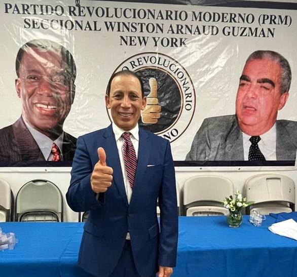 Empresario Cirilo Moronta en NYC se juramenta en el PRM