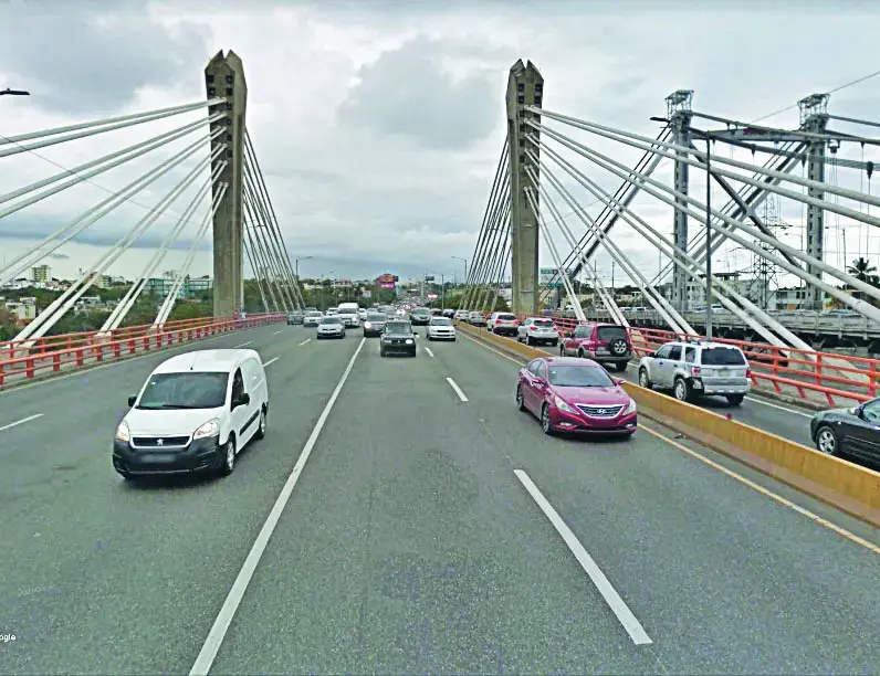 Conoce las rutas alternas por reparación del puente Juan Pablo Duarte