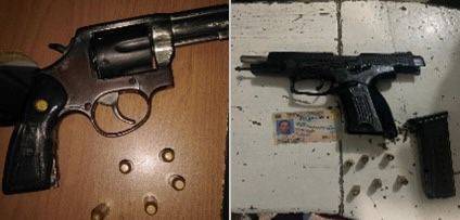 Incautan cuatro armas de fuego ilegales durante operativos en Santiago