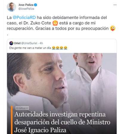 Paliza y post del cuello