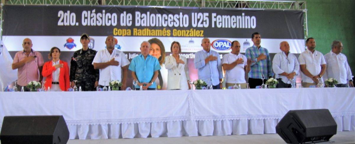 Con dedicatoria a Raquel Peña, LIBASADO inicia Clásico de Baloncesto Femenino U25