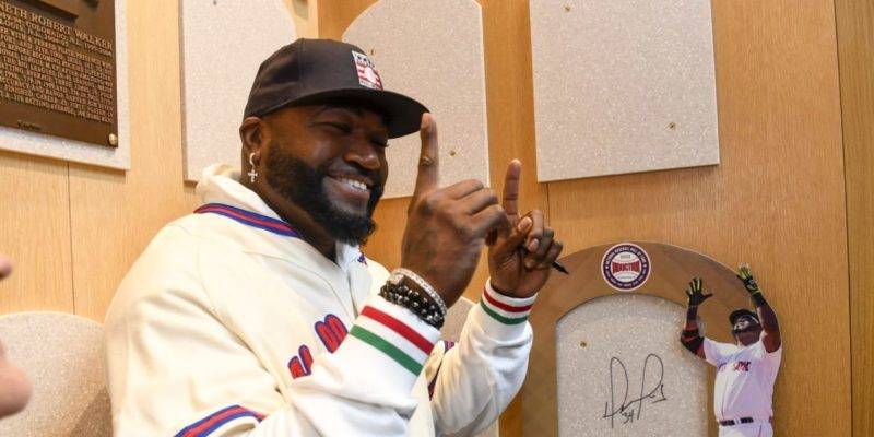 David Ortiz se convierte en el cuarto dominicano en ser inducido al Salón de la Fama.