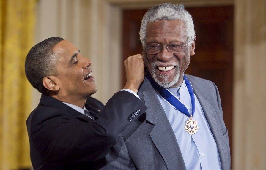 Obama, Michael Jordan, Billie Jean King: EEUU llora la muerte la leyenda Bill Russell