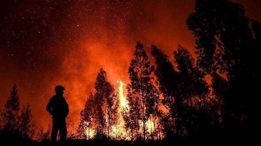 Un incendio ya ha quemado 10.000 hectáreas en Portugal