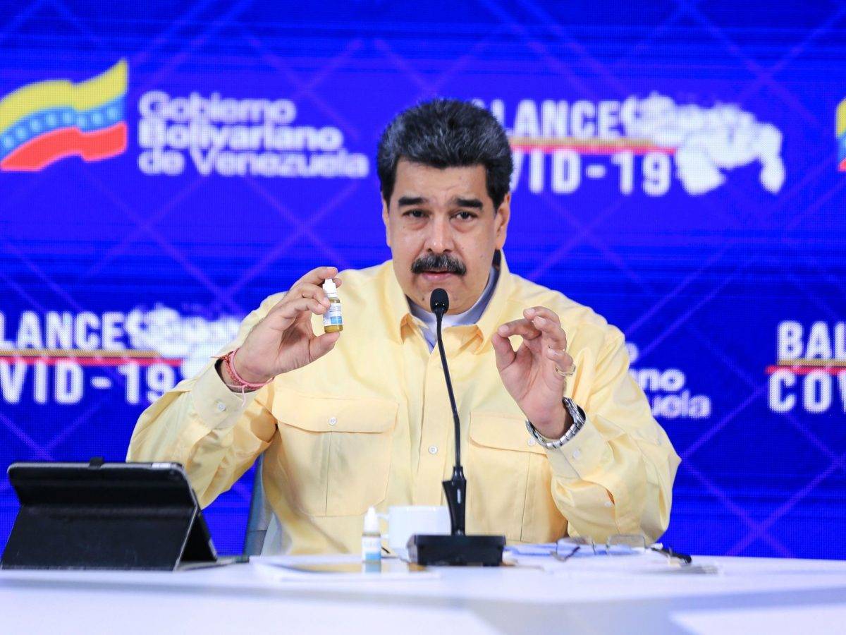 La historia oculta detrás de las “gotas milagrosas” de Nicolás Maduro