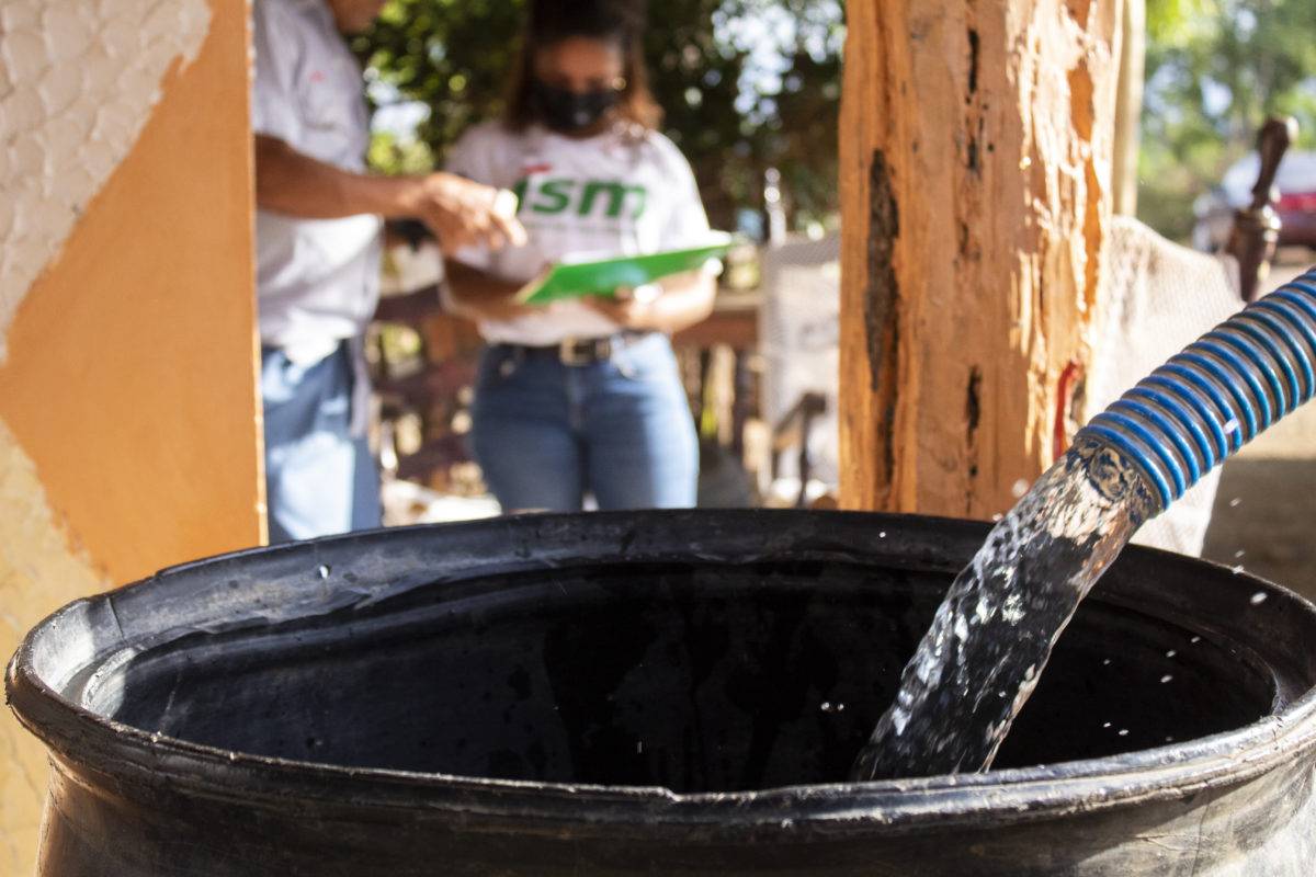 Aportan 60,000 galones de agua potable a comunidades de Santiago Rodríguez