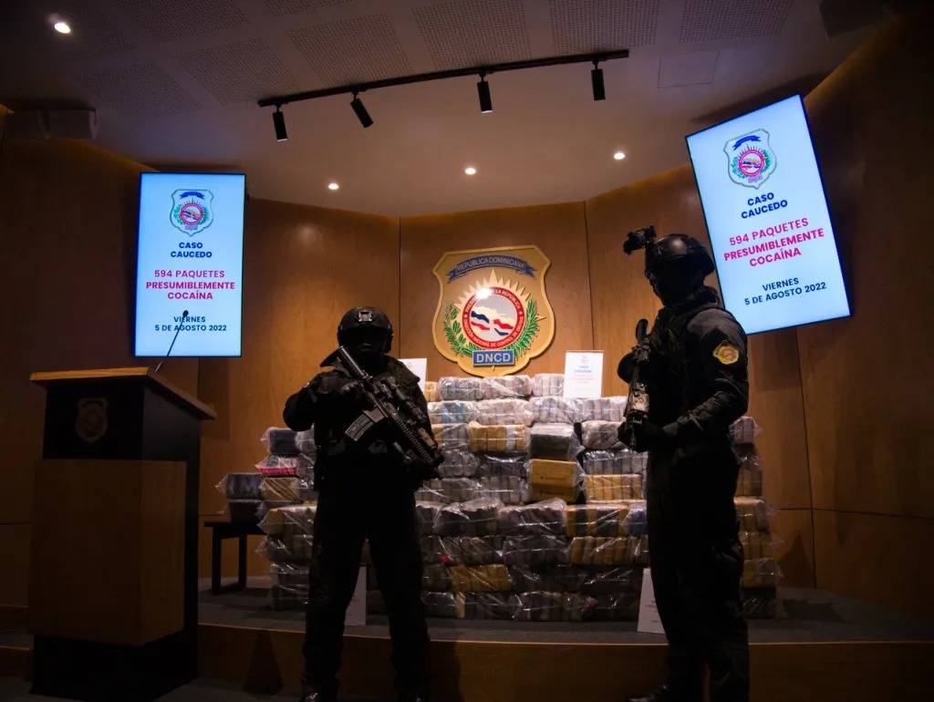 La DNCD incauta 594 paquetes de cocaína