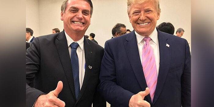 Bolsonaro resta importancia al operativo del FBI contra Trump