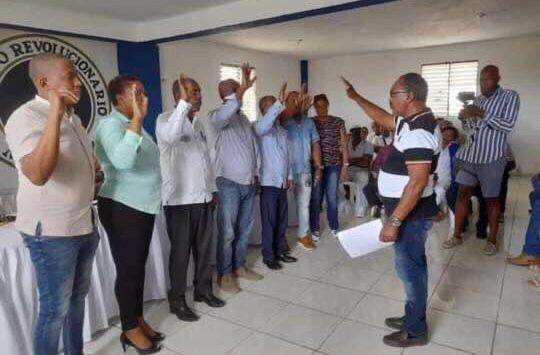 PRM juramenta nueva dirección política en Boca Chica y La Caleta