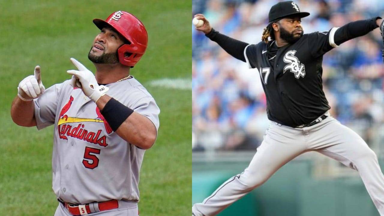Dominicanos Pujols y Cueto son nombrados jugadores de la semana en MLB
