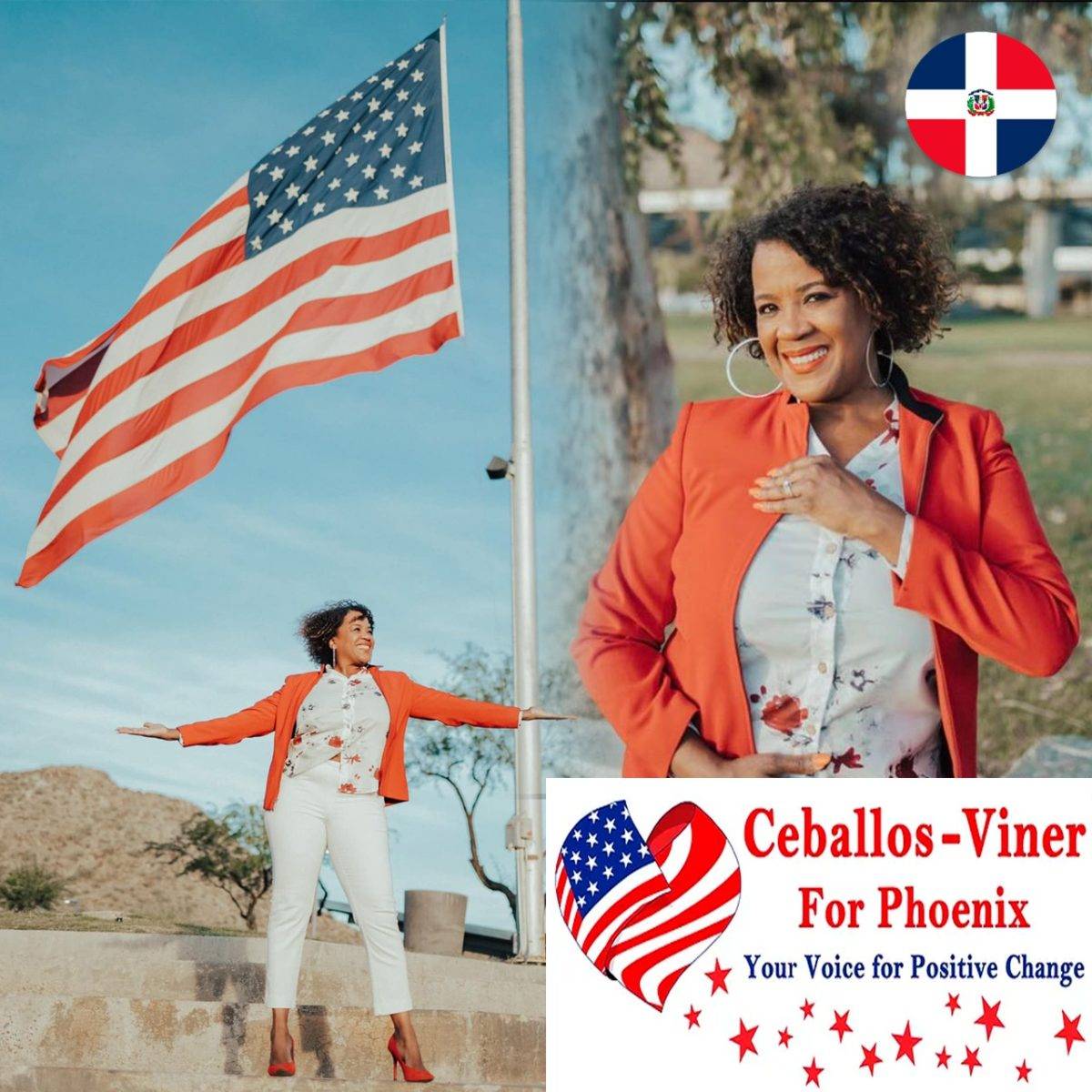 Comunitaria Denise Ceballos-Viner lanza candidatura a concejal en Phoenix, Arizona