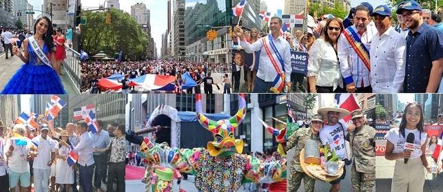 Miles asisten al “Desfile Dominicano de Manhattan”