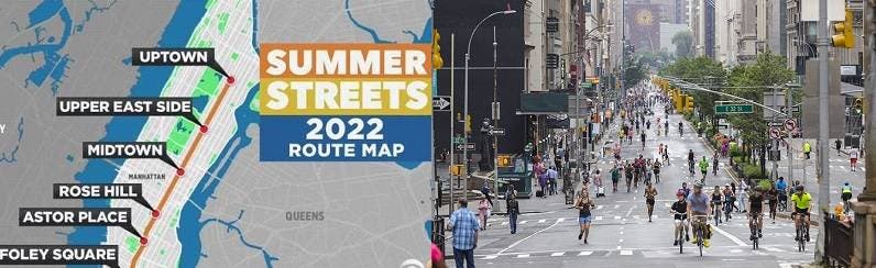 Inicia primer “Summer Streets” 2022 en NYC