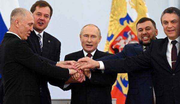Rusia consolida anexión cuatro regiones Ucrania