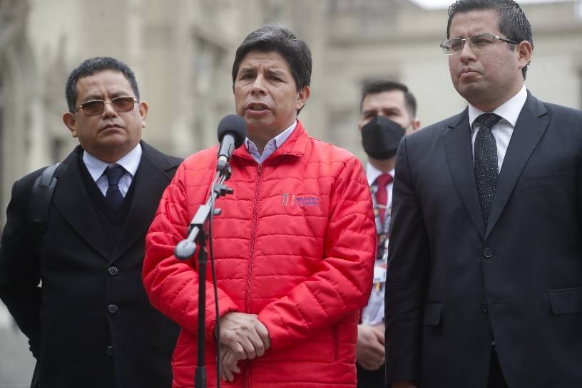 Presidente Perú es sometido a un interrogatorio