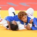 Acción de las competencias de judo.