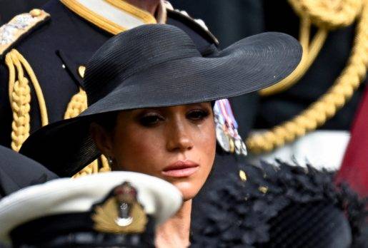 Se viraliza foto de Meghan Markle en el funeral de la reina Isabel II
