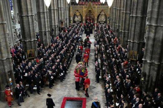 EN VIVO: Funeral de Estado de la reina Isabel II en la Abadía de Westminster