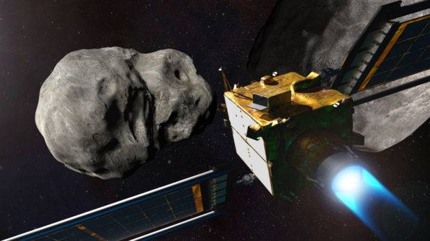 Nave de la NASA choca contra asteroide para desviar su trayectoria