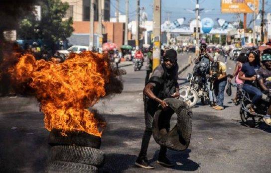 Capital de Haití se paraliza en el inicio de una  huelga de tres días