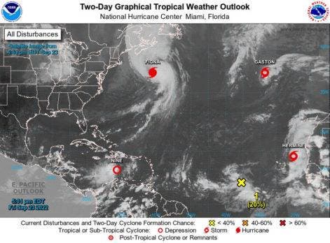 Hermine, la nueva tormenta tropical de esta temporada