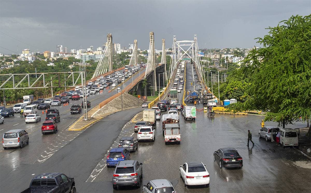 A partir del viernes cerrarán el puente Duarte en horas nocturnas 