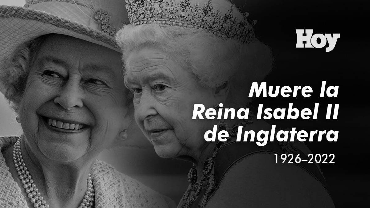 Muere la reina Isabel II pacíficamente a los 96 años