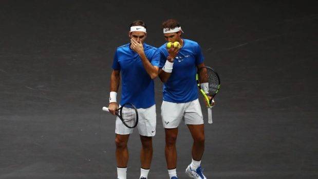 Roger Federer: Tras ser rivales toda la vida, su último juego es junto a Nadal