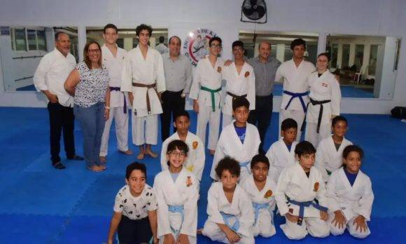 Club Naco remodela pabellón de karate para los deportistas