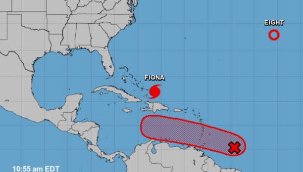 Se forma la depresión tropical 8 en Atlántico