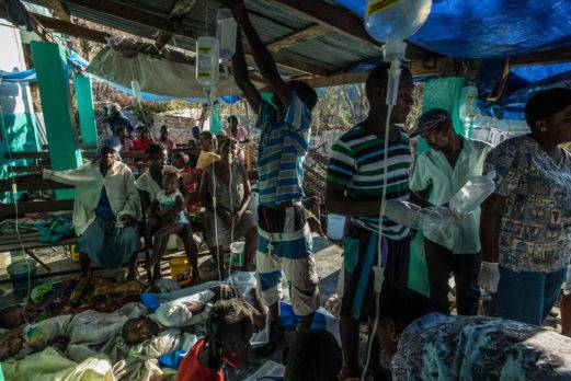 La OPS alerta agitación civil complica lucha cólera Haití