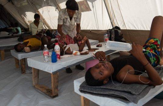 Nueva epidemia cólera en Haití inquietante y caótica