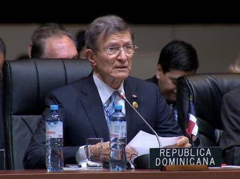 Canciller aborda cultura de igualdad y crisis de Haití, ante la OEA