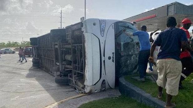 Conductor autobús accidentado en Punta Cana está detenido