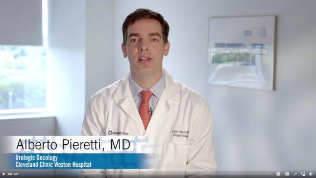 Doctor Alberto Pieretti urologo de Cleveland Clinic