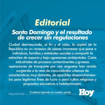 Santo Domingo y el resultado de crecer sin regulaciones