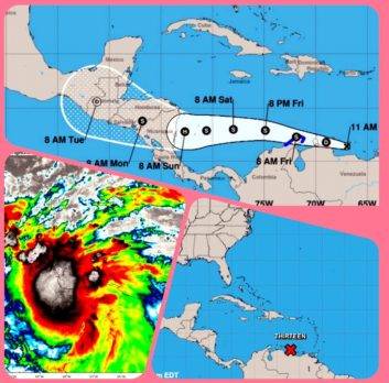 Se forma el potencial ciclón tropical trece