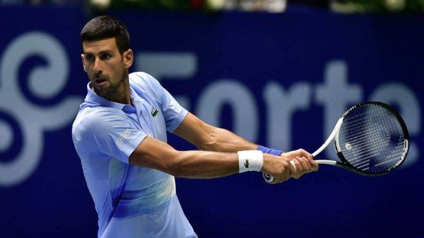 Djokovic vence al chileno Cristian Garín en tenis