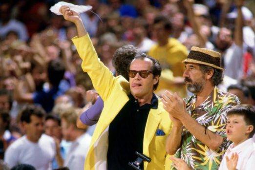 jack nicholson lakers