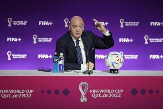 Presidente FIFA defiende a Qatar: ‘Hay una doble moral’