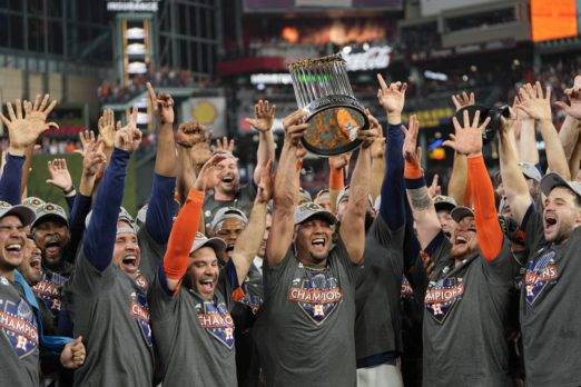 Los Astros de Houston se coronan campeones de la Serie Mundial